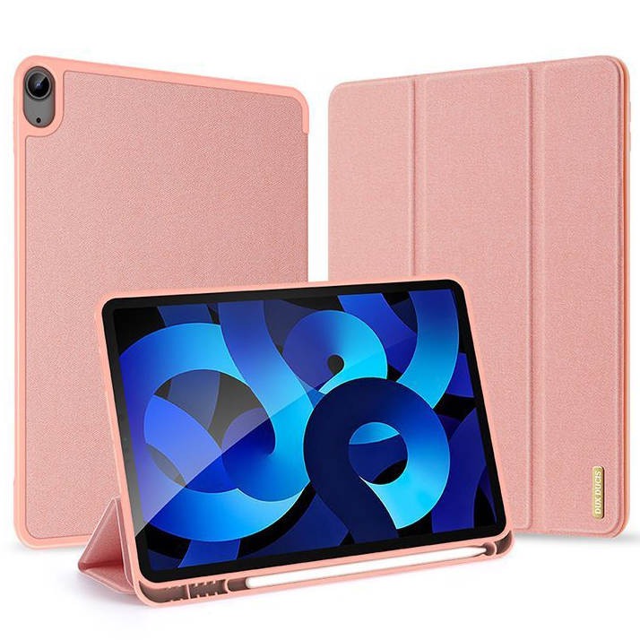 Etui z klapką Dux Ducis Domo do iPad Air 11" 6 gen. 2024 / Air 10.9" 5/4 gen.2022/2020, różowe